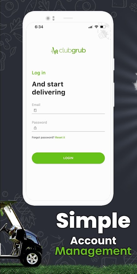 ClubGrub for Drivers Screen 3