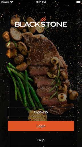 Android application Blackstone Connect screenshort