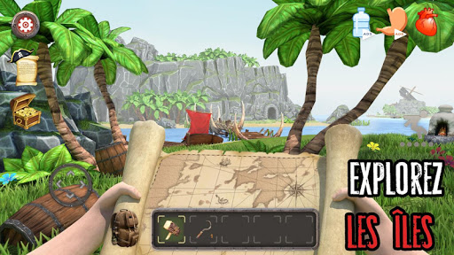 Survival Raft: La survie sur l'île - Simulateur  captures d'écran 1