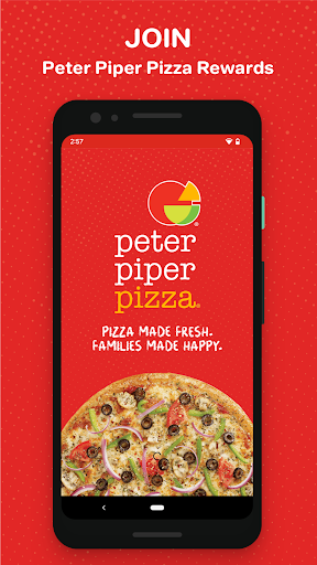 Android application Peter Piper Pizza screenshort