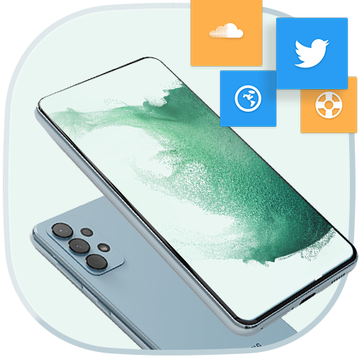 Android application Samsung Galaxy A54 Launcher screenshort