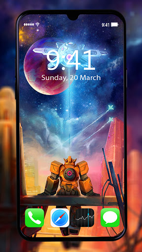 Wallpaper Bumblebee Robot HD