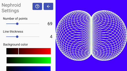 Android application Nephroid app and live wallpape screenshort