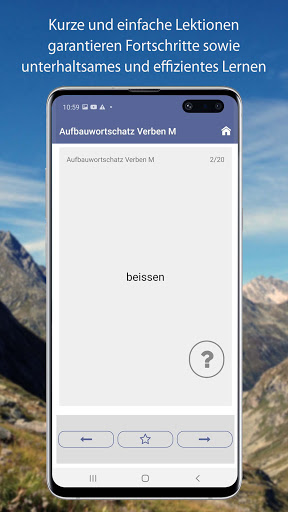 Vokabeltrainer Rumantsch Screen 3