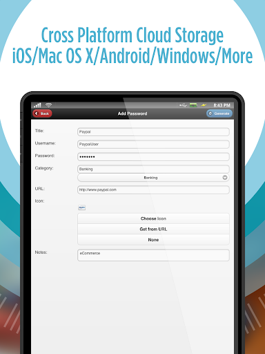Easy Password Storage