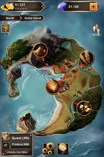 Idle Trading Empire - Simulation - games