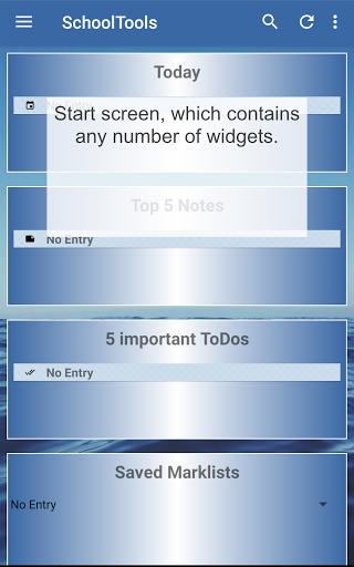 Android application SchoolTools screenshort