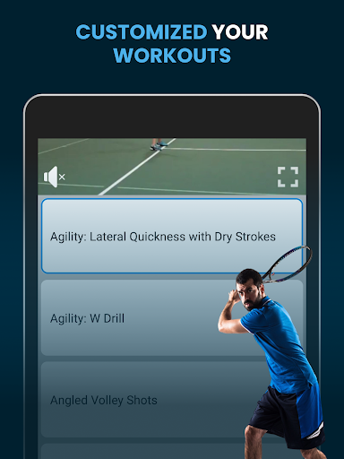 Screenshot of Tennis Training