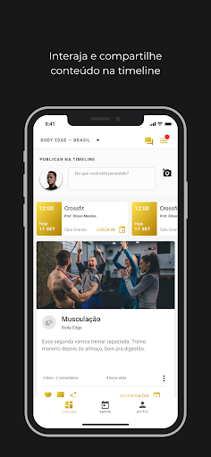 Android application Arena App screenshort
