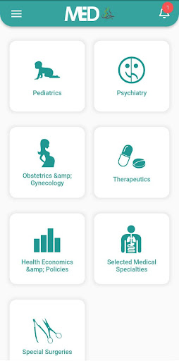 Android application JU Medicine screenshort