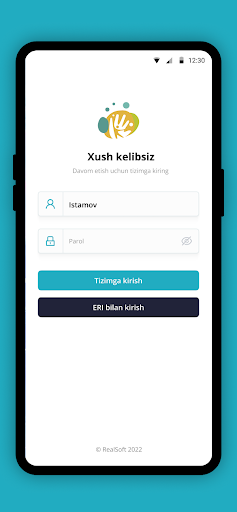 Android application Maktabgacha ta'lim screenshort