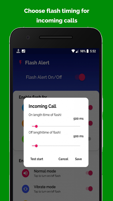 Flash Alert on Call - Flashligのおすすめ画像3