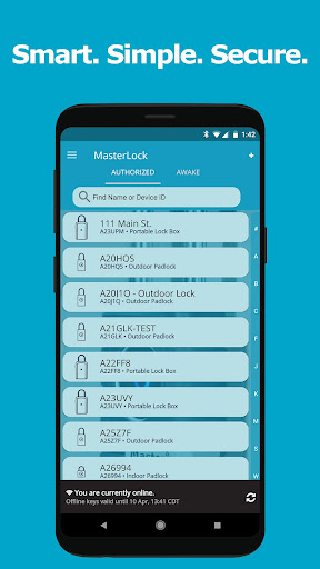 Master Lock Vault Enterprise Screen 2