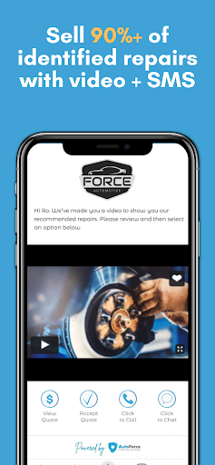 Android application ServiceCAM App screenshort