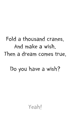 A thousand crane / Make a wish - Screenshot 2