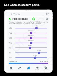 Screenshot 7 Statstory for Twitter - Analyt android