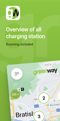 Android application GreenWay EV Charging screenshort