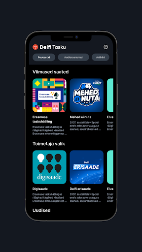 DELFI TASKU Screen 2