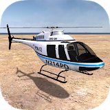 Police Helicopter On Duty 3D icon