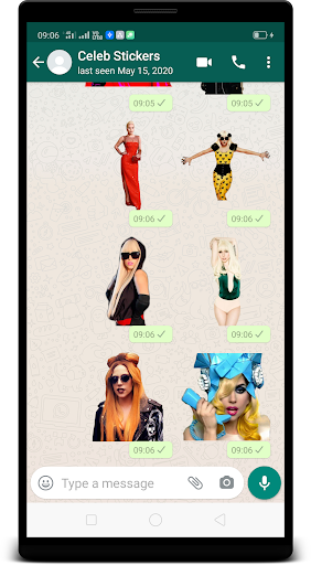 Lady Gaga WAStickerApps  Stickers for Whatsapp