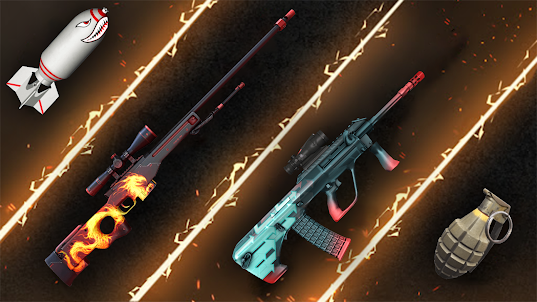 Gun Simulator 3D: Tiro & Armas