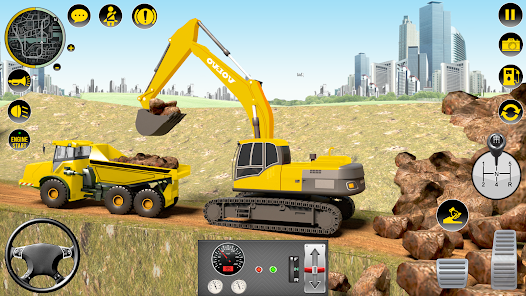 Captura de Pantalla 3 Real Construction: Excavadora android