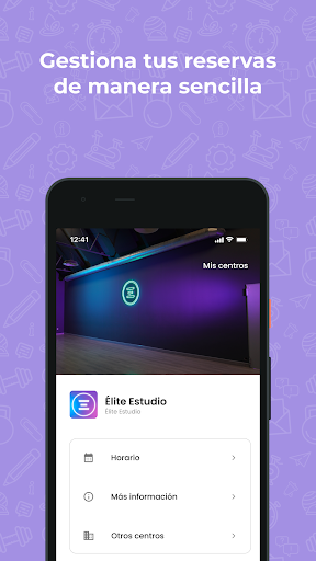 Android application Élite Estudio screenshort