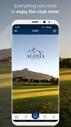 Android application Aloha Golf Club screenshort