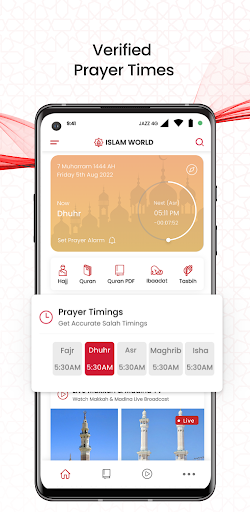 Android application Jazz Islam World screenshort