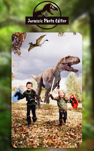 Jurassic Photo Editor Dinosaur Photo Montage
