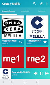 Imágen 1 Ceuta y Melilla radios online android