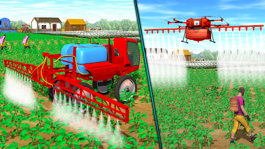Captura de Pantalla 14 Tractor Sim: Farm Simulator 22 android