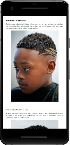 Black Boys Haircuts And Styles - Latest version for Android - Download APK