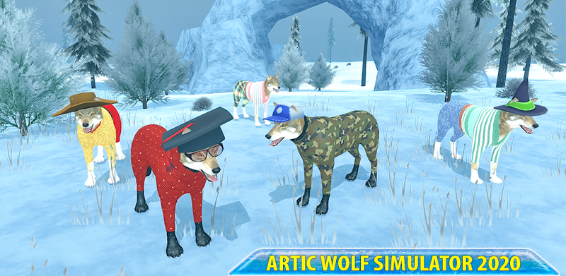 arktiske ulv sim 3d