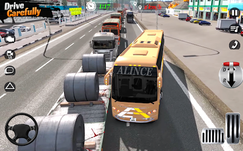 Real Bus Parking Driving Game 0.1 screenshots 5