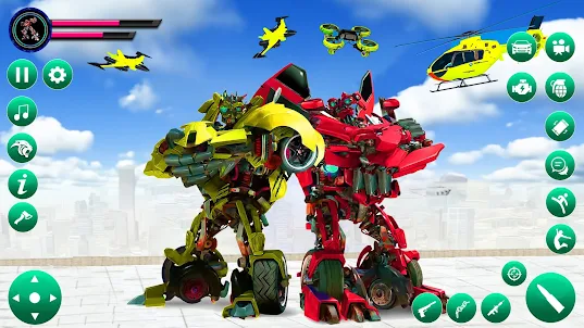 Máy biến áp 3D:Robot chiến đấu