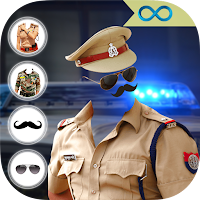 Police Suit Photo Editor - Army Photo Frame