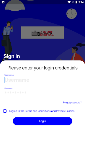 LALRO DIGITAL - MyApp Screen 2