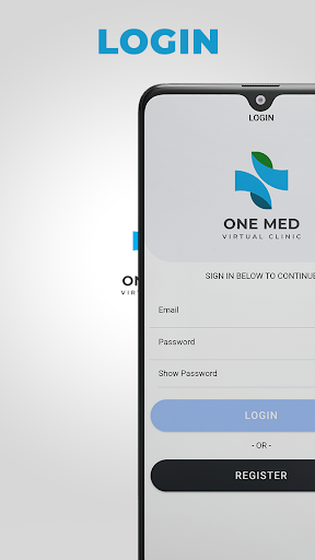Android application OneMed screenshort