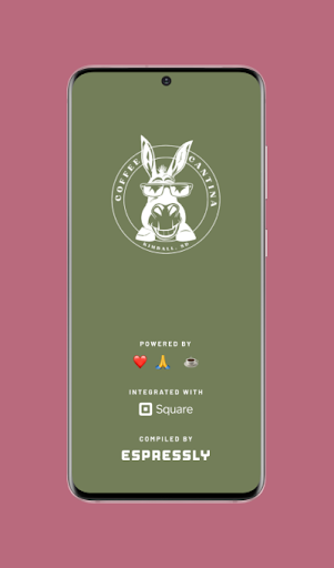 Android application Coffee Cantina screenshort