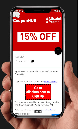 Coupons for AllSaints Screen 2