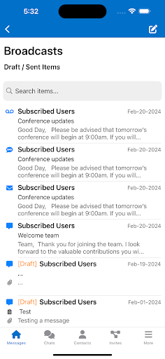 Subscribedin Messenger Screen 2
