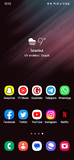 Android application Gazeteler screenshort
