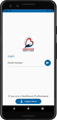 Android application Hridayam Heart screenshort