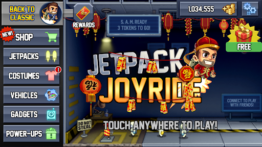 Jetpack Joyride APK v1.72.2 MOD (Unlimited Money, Mega Menu) Gallery 5