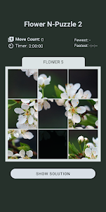 Flower N-Puzzle 2