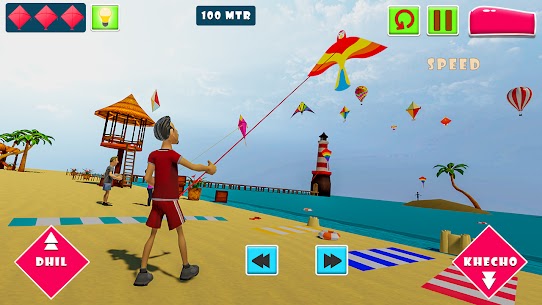  Kite Flying Combate 3d Apk Mod for Android [Unlimited Coins/Gems] 2