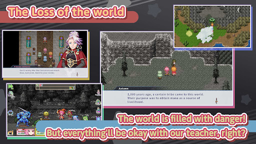 Screenshot of RPG Astrune Academy