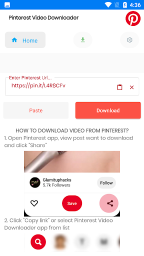 App preview