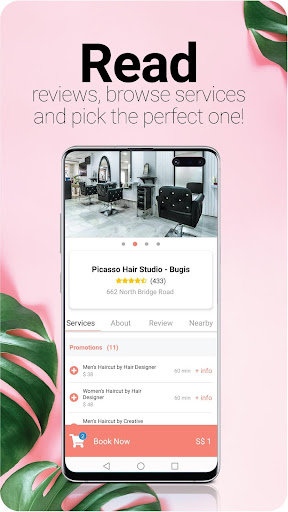 Vaniday - Beauty Booking App Screen 3